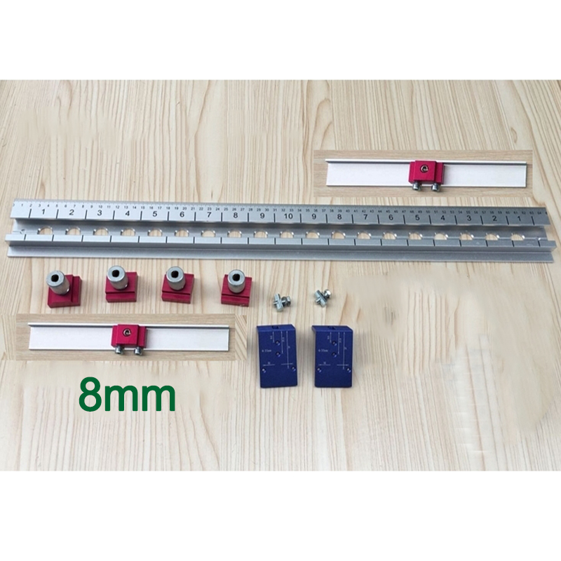 Pocket Hole Jig - Dowelling Jig Adjustable Aluminum Pocket Hole