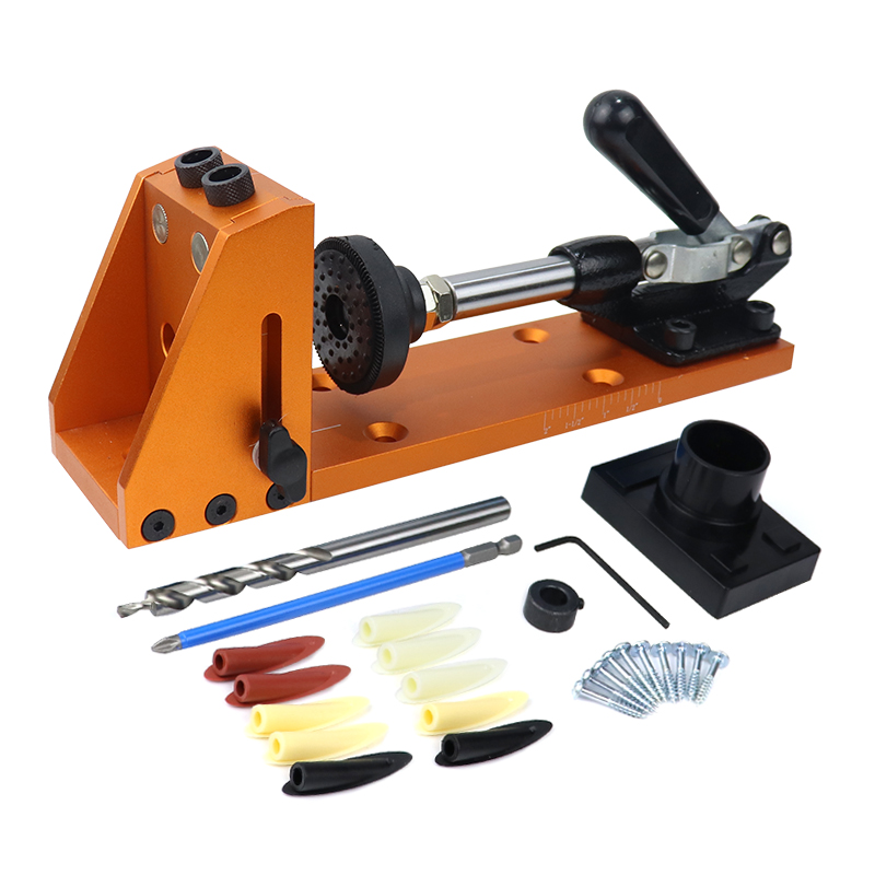 Pocket Hole Jig - Woodworking Inclined Hole Doweling Jig Pocket