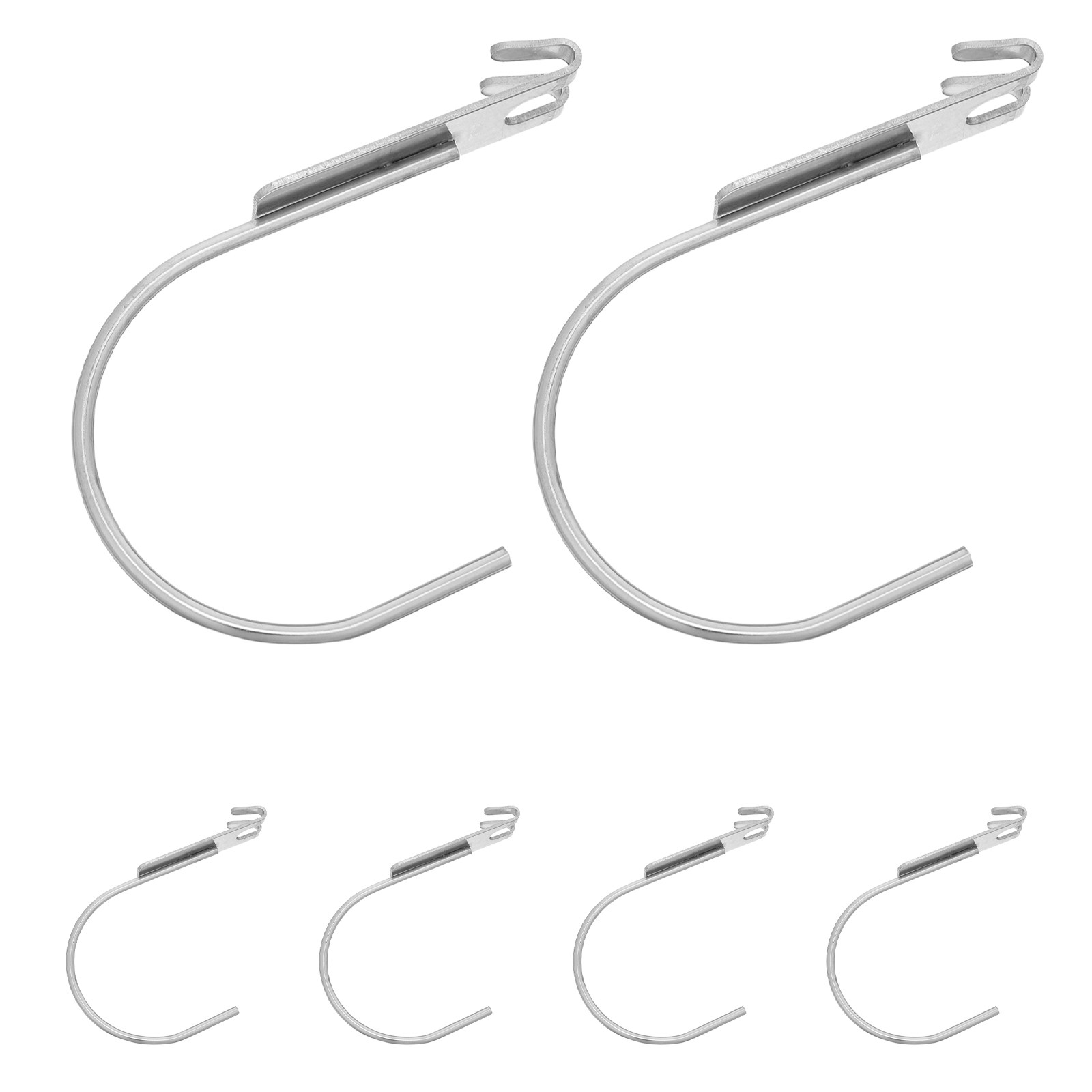 Workshop Tools Board - 6Pcs Pegboard Hooks Stainless Steel Universal