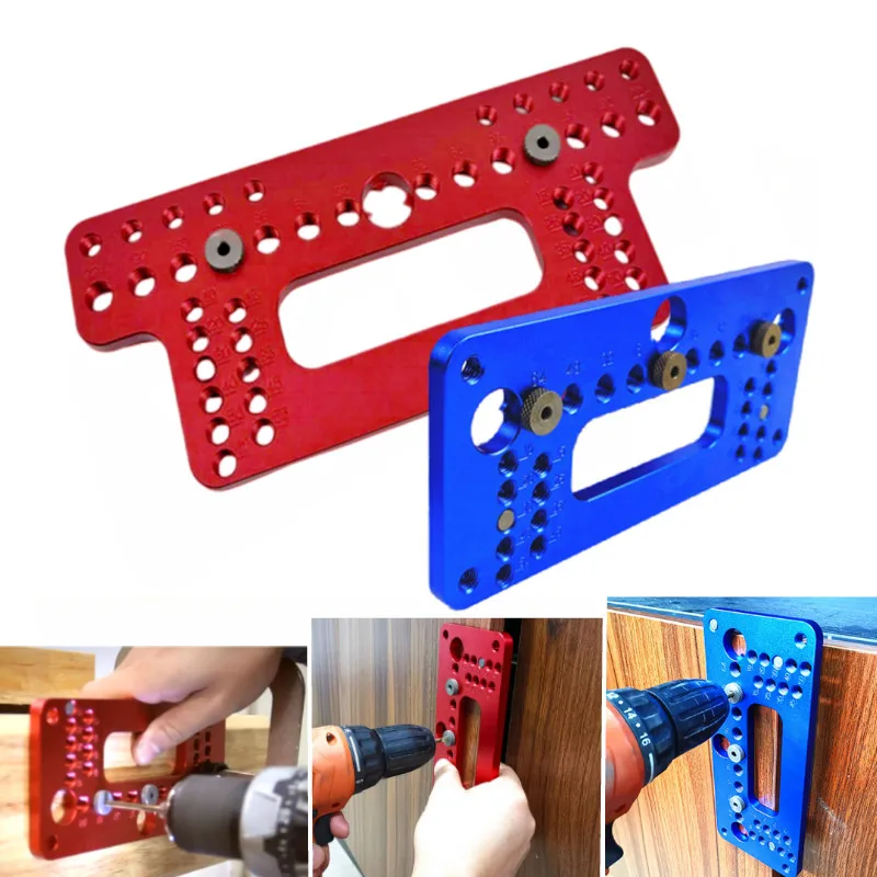 Pocket Hole Jig - Hole Handle Pitch Punch Locator Woodworking