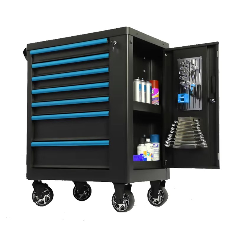Durable Blue Iron Tool Cabinet - Workshop Tools Organizing ulasan dan harga