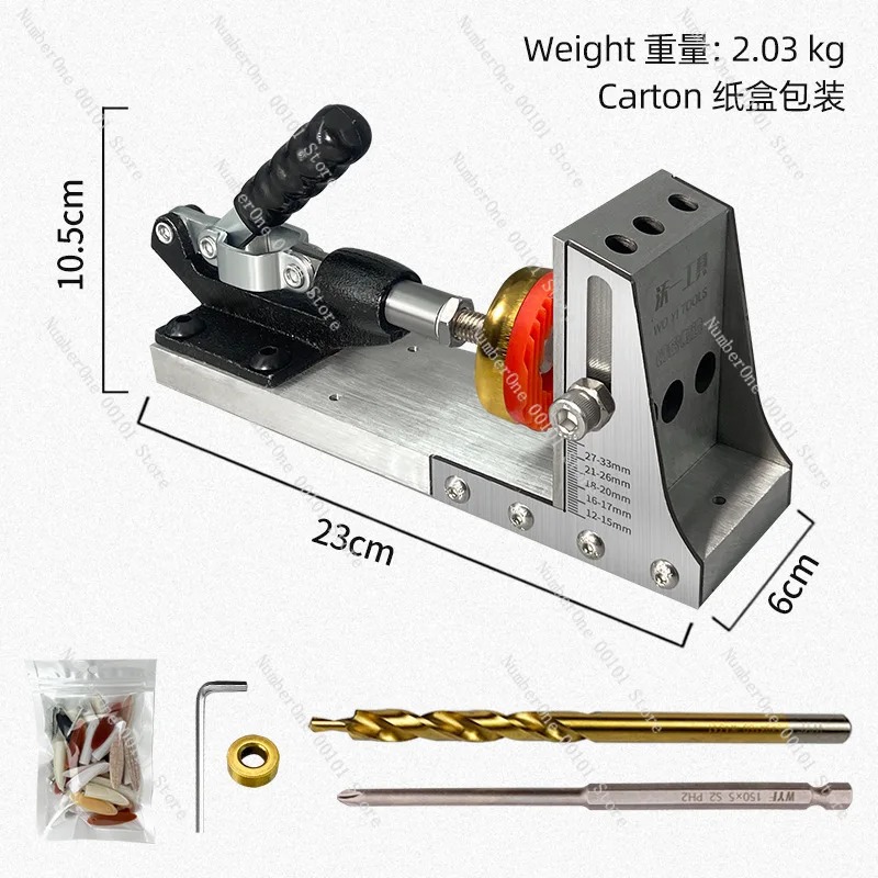 2nd Gen Woodworking Pocket Hol - Pocket Hole Jig ulasan dan harga