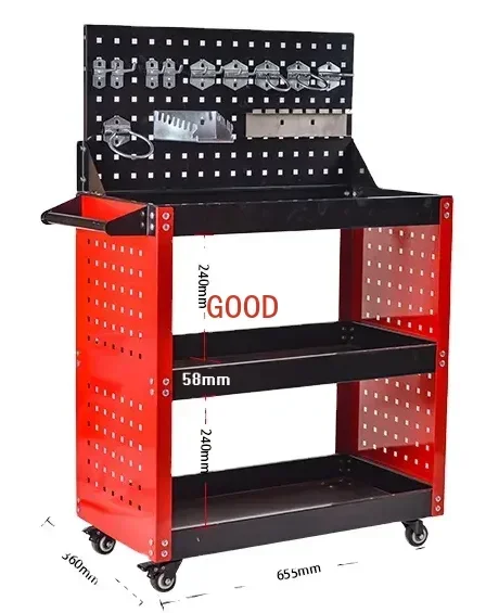 tool cart with back board work - Workshop Tools Board ulasan dan harga