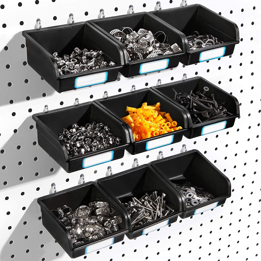 1/6 Sets Pegboard Bins with Ho - Workshop Tools Box ulasan dan harga