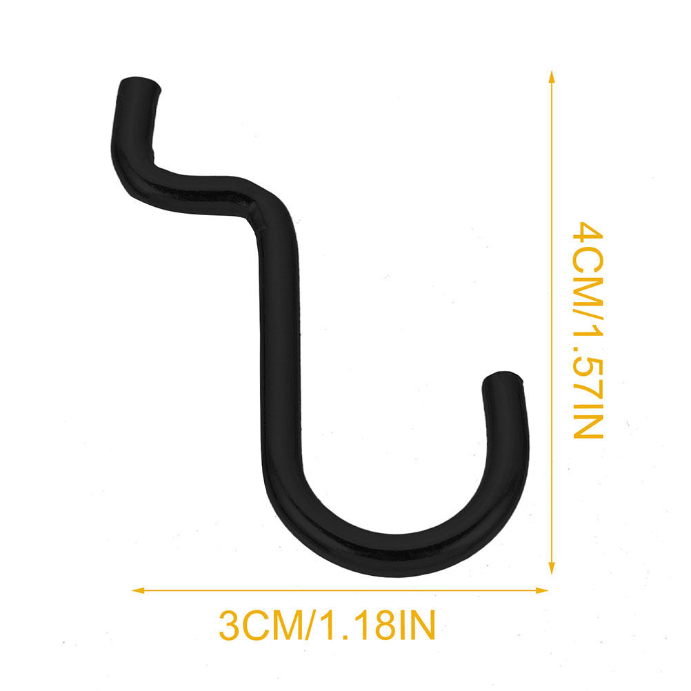 24Pcs Iron Pegboard Hooks Vers - Workshop Tools Display ulasan dan harga