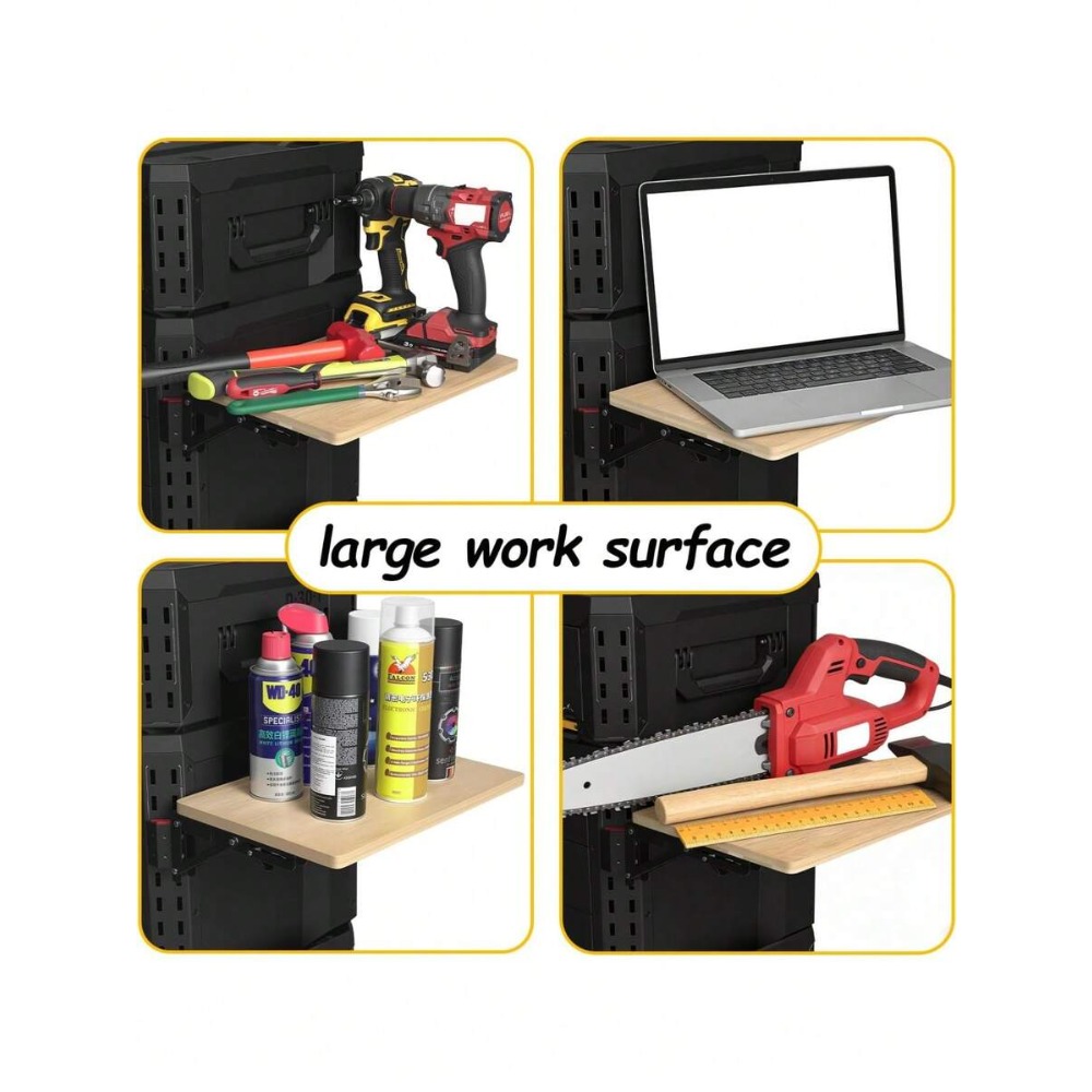 Foldable Work Table for Stack  - Workshop Tools Box ulasan dan harga