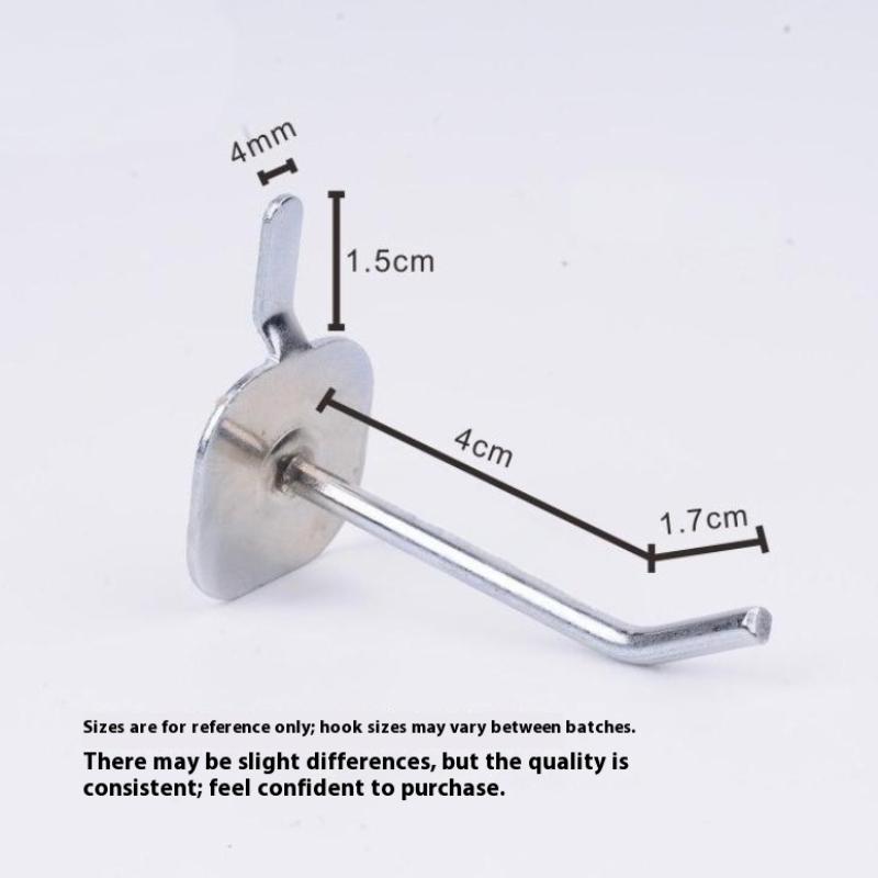 10Pcs Storage Rack Hooks Pegs  - Workshop Tools Board ulasan dan harga