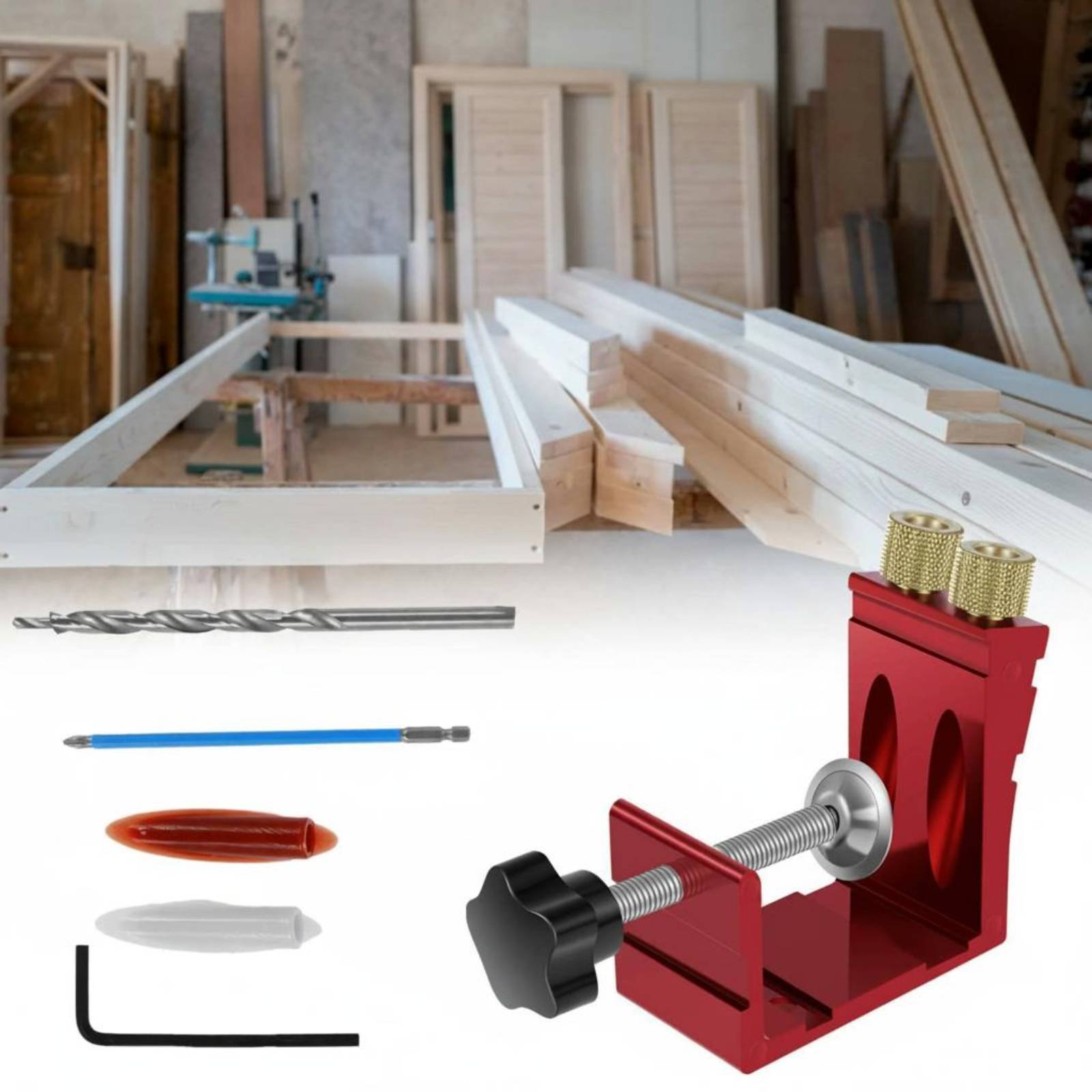15 Degree Angle Drilling Guide - Workshop Joinery Tools ulasan dan harga