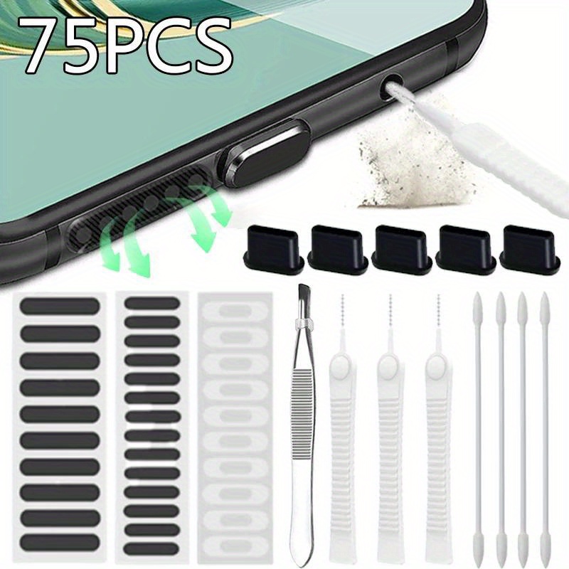 75pcs Phone Charging Port Clea - Tools Xiaomi ulasan dan harga