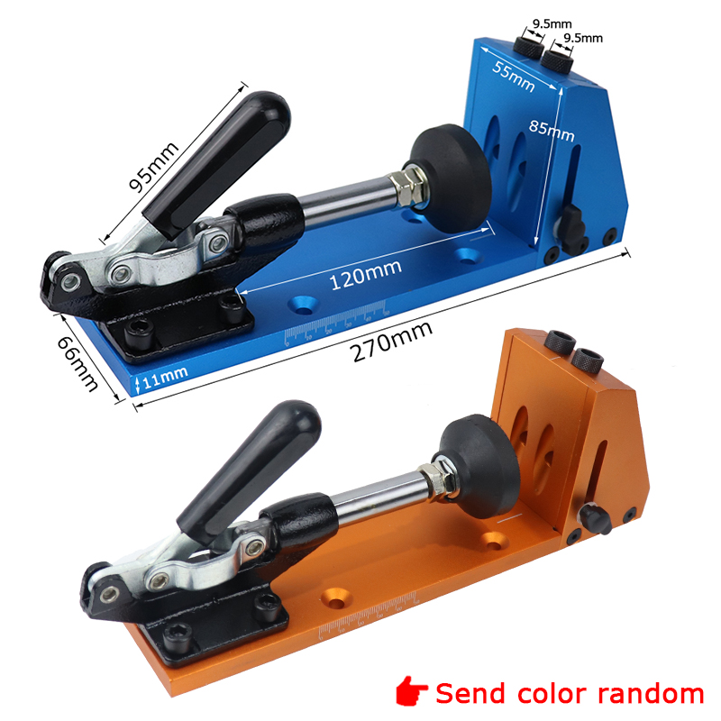 Woodworking Inclined Hole Dowe - Pocket Hole Jig ulasan dan harga