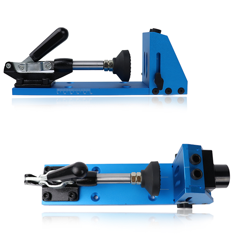 Woodworking Inclined Hole Dowe - Pocket Hole Jig ulasan dan harga