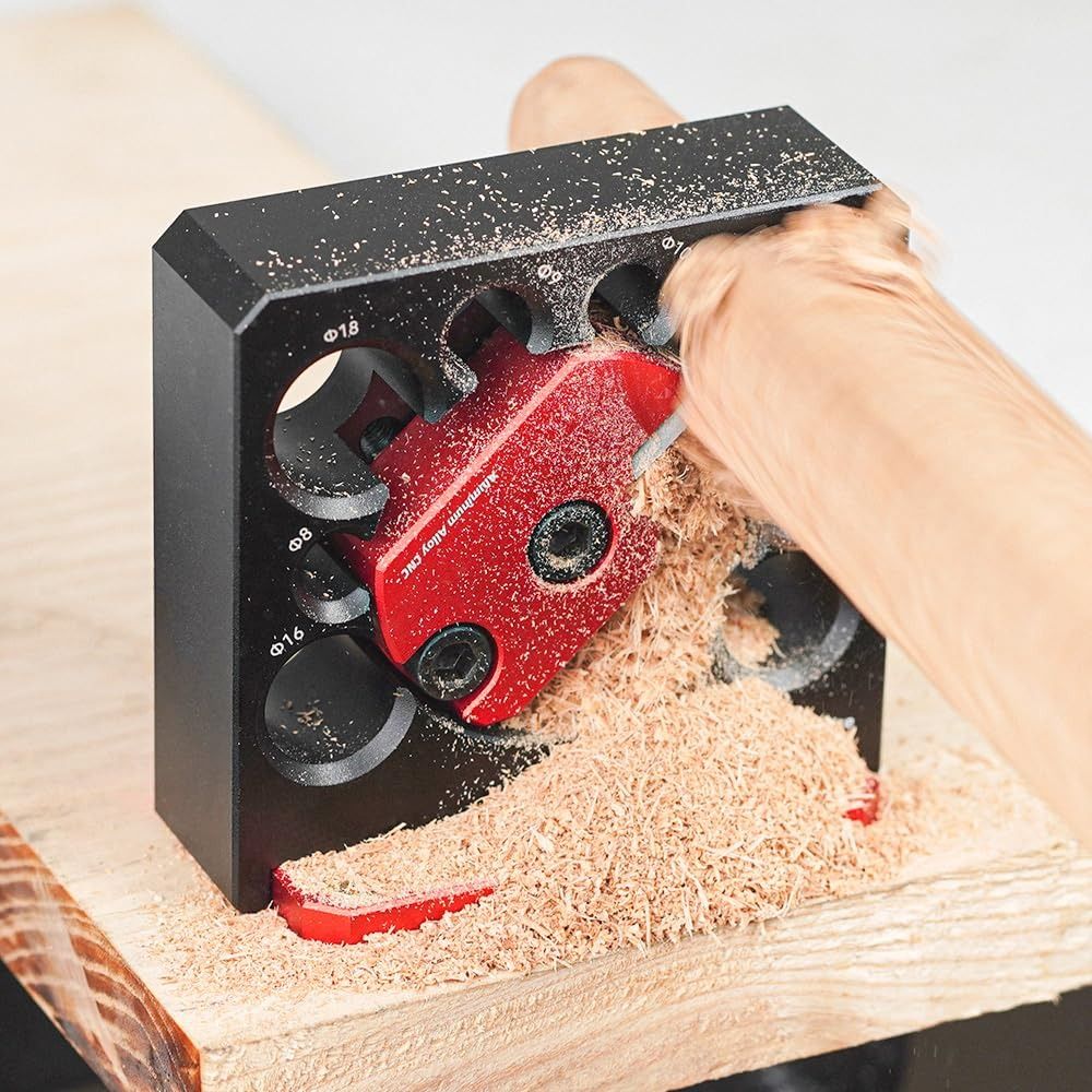 8 Holes Dowel Maker Jig Adjust - Pocket Hole Jig ulasan dan harga