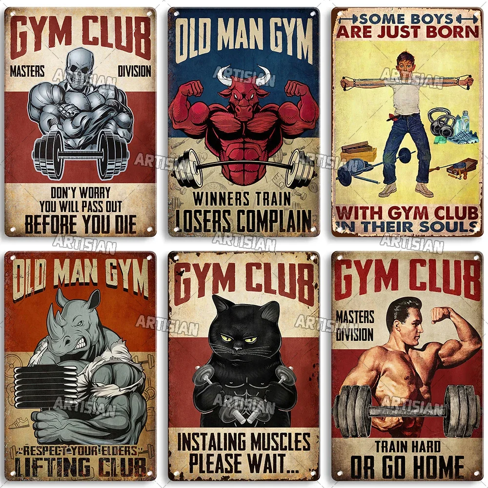 Old Man Gym Club Inspirational - Tools For Garage ulasan dan harga