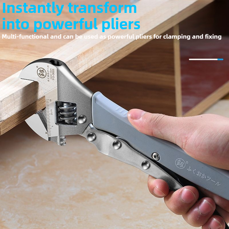 8/10 Inches Adjustable Wrench  - Mechanical Tools In Workshop ulasan dan harga