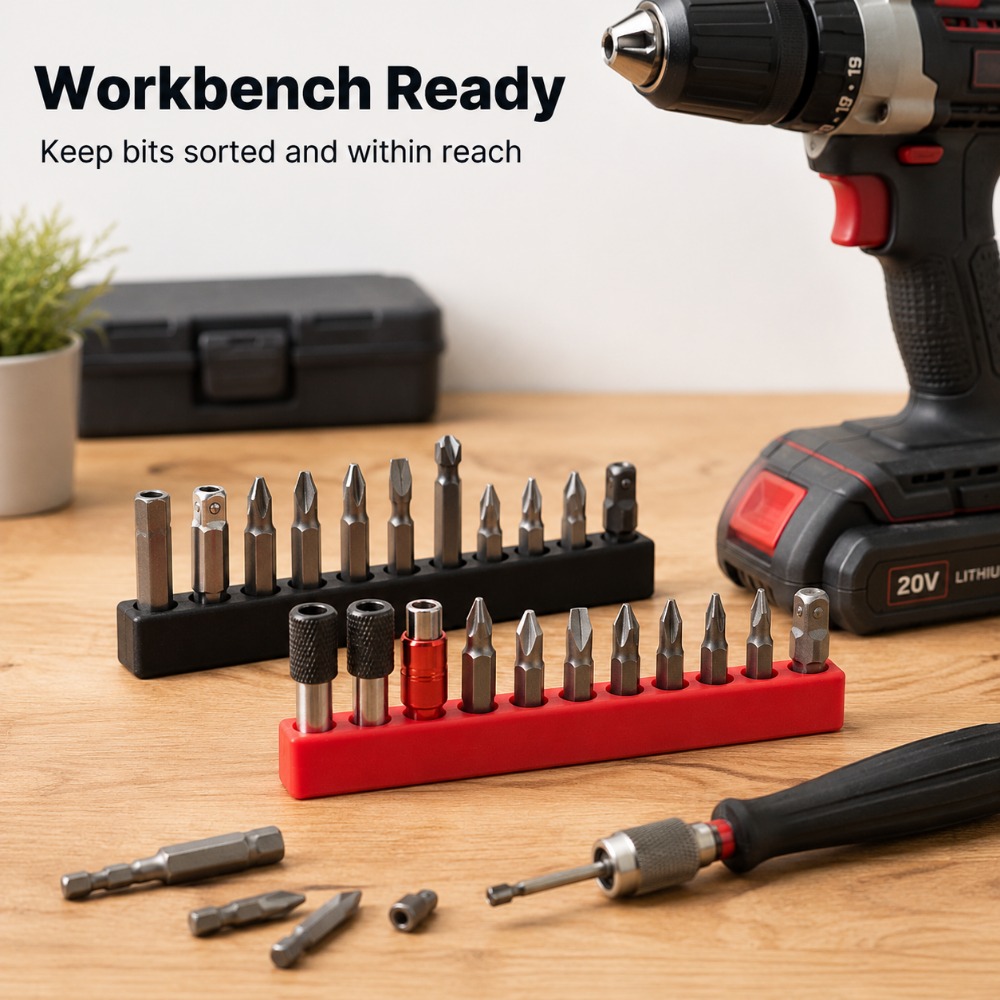 10 Position Bit Organizer Case - Tools At Workshop ulasan dan harga