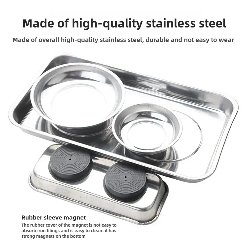 Round /Square Magnetic Bowl, D - Magnetic Parts Tray ulasan dan harga