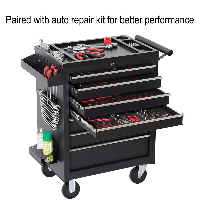 5 Drawer Storage Tool Box Trol - Workshop Tools Box ulasan dan harga