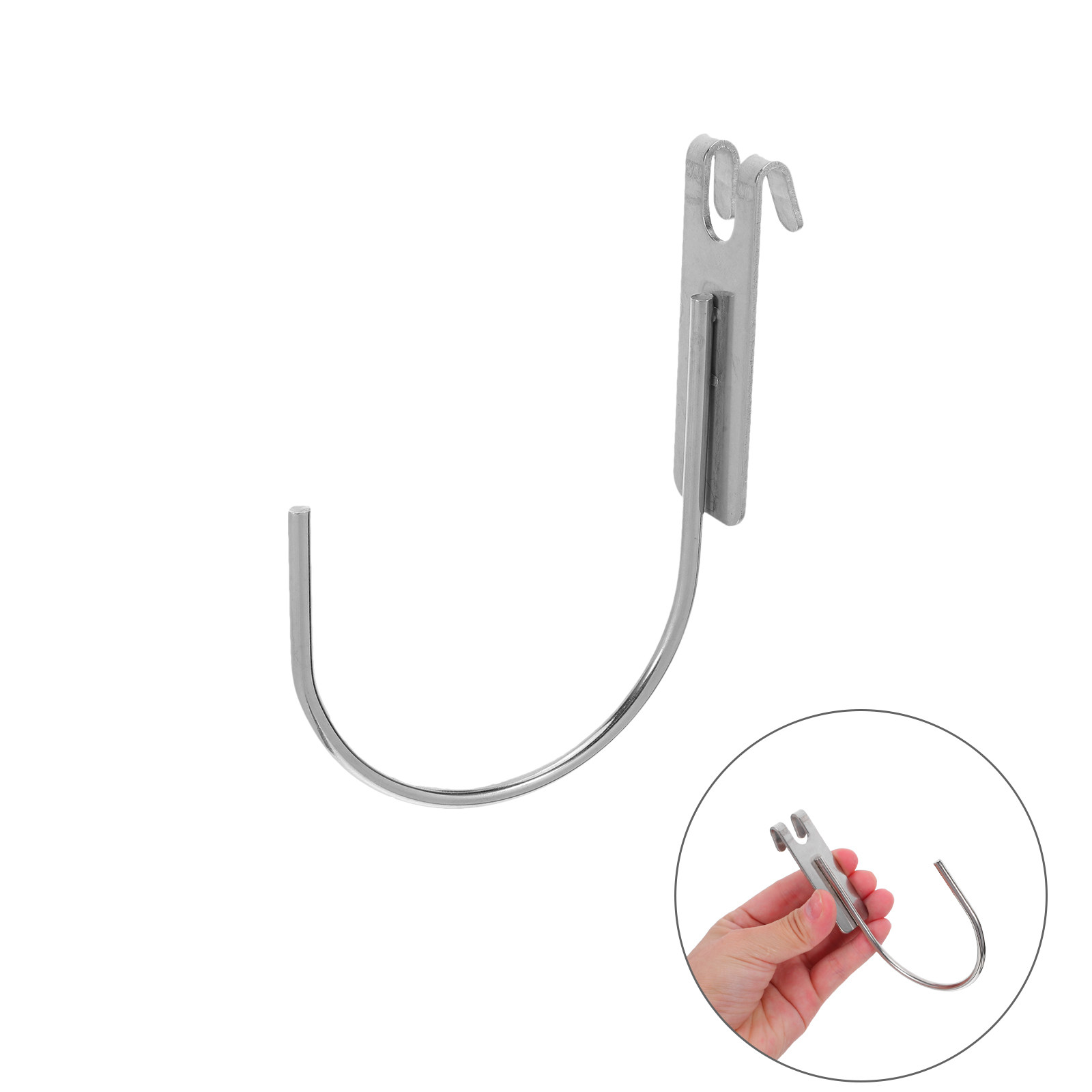 6Pcs Pegboard Hooks Stainless  - Workshop Tools Board ulasan dan harga
