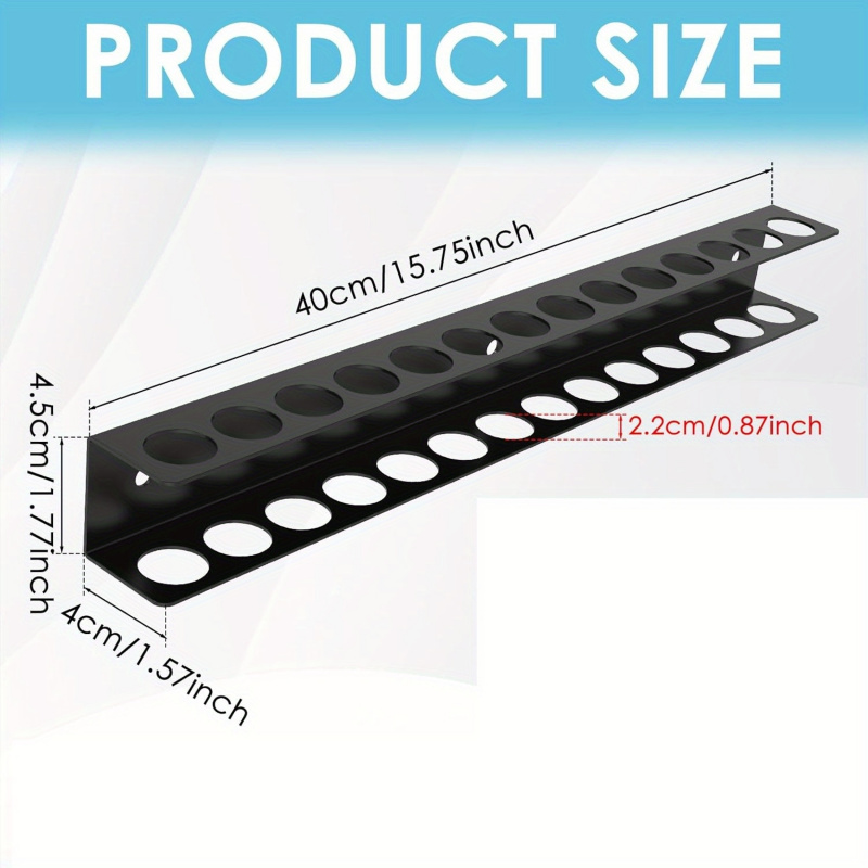 14Wall-mounted anti-rust tool  - Workshop Tools Organizing ulasan dan harga
