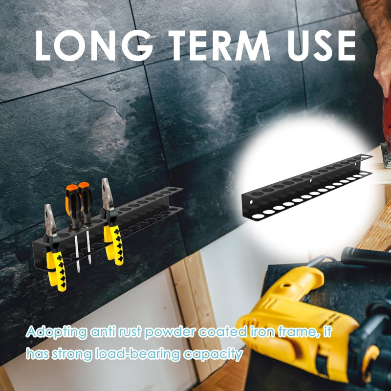 14Wall-mounted anti-rust tool  - Workshop Tools Organizing ulasan dan harga