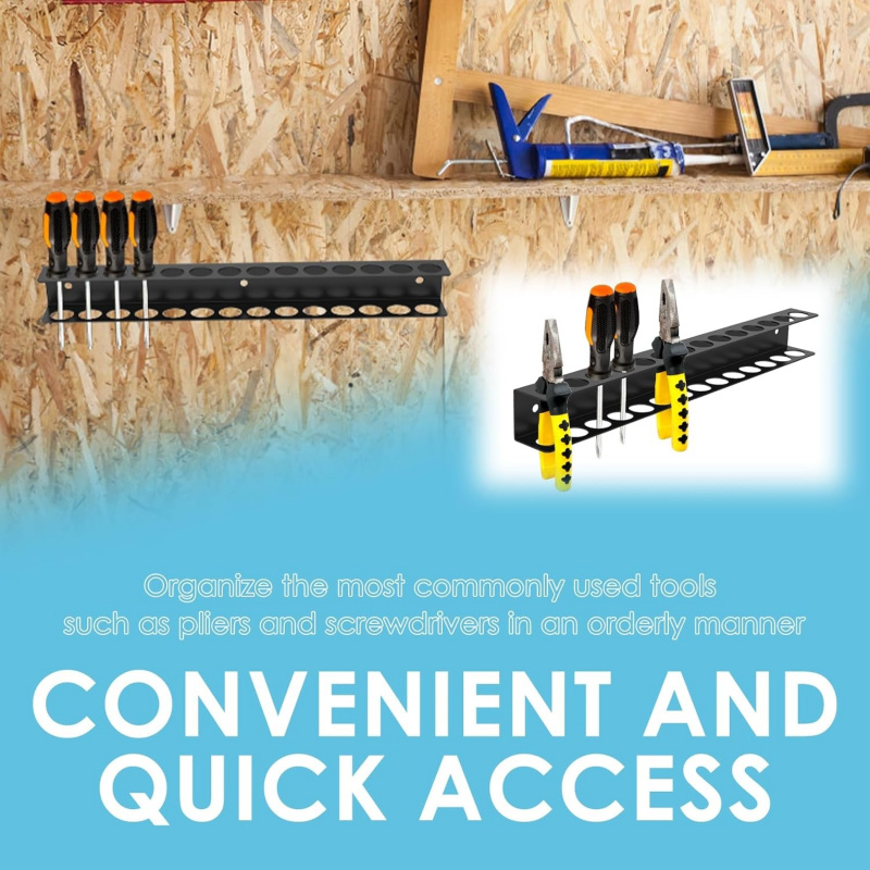 14Wall-mounted anti-rust tool  - Workshop Tools Organizing ulasan dan harga