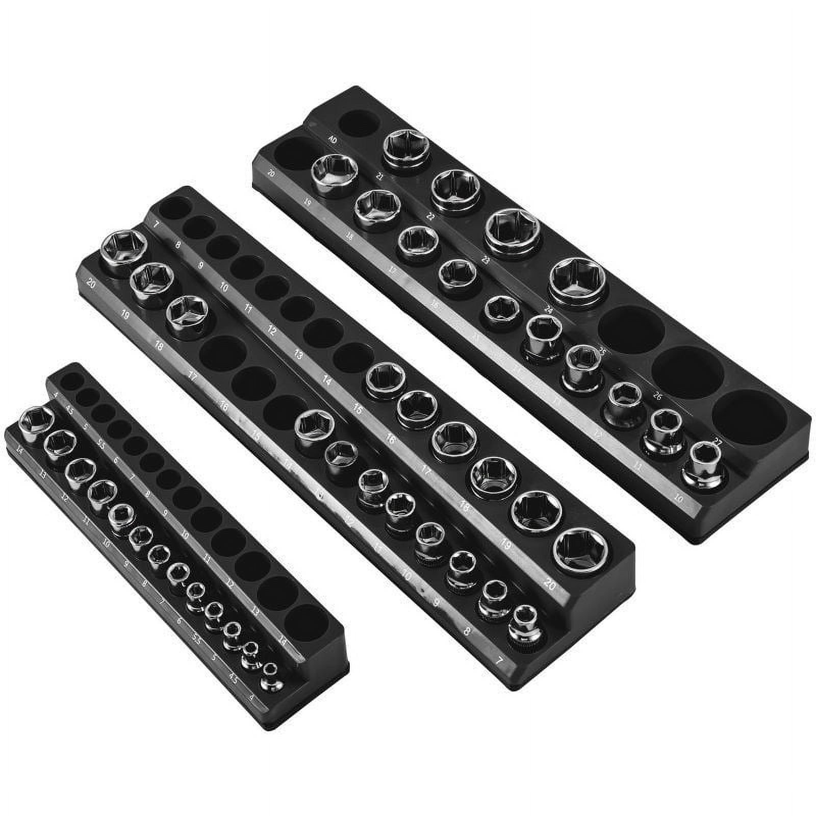 Socket Organizer Tray Magnetic - Workshop Tools Box ulasan dan harga