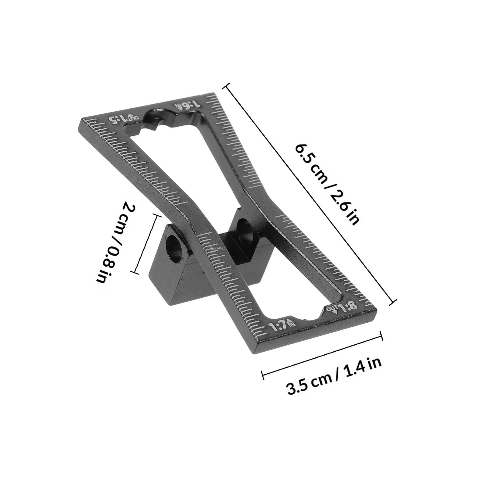 1Pcs Aluminum Alloy Dovetail M - Dovetail Marking Guide ulasan dan harga