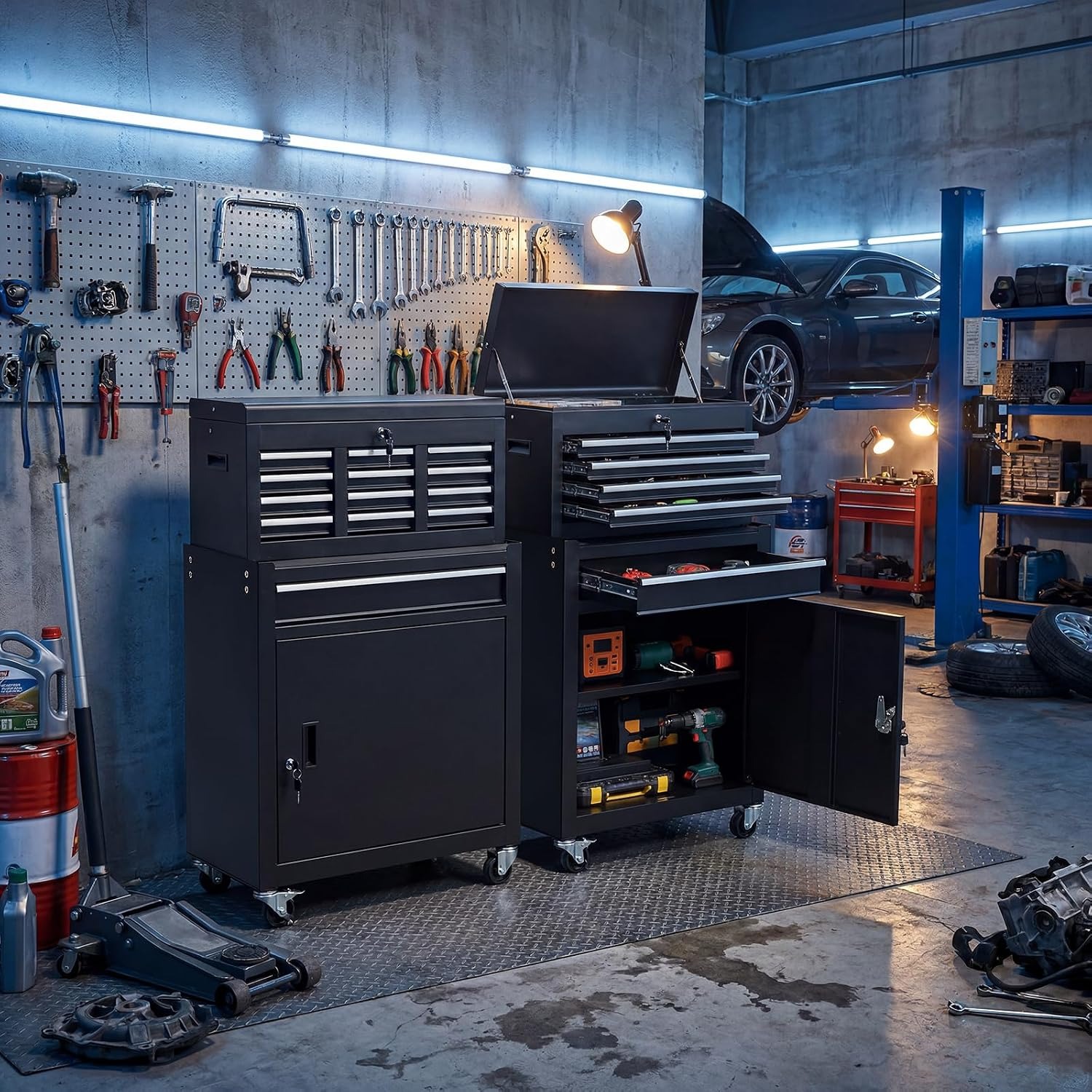 5 Drawer Rolling Tool Cabinet  - Workshop Tools Box ulasan dan harga