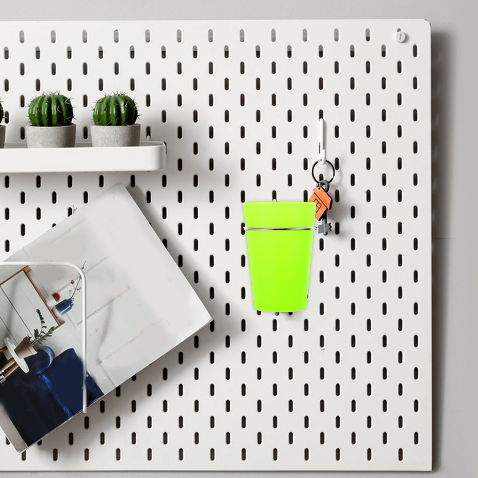 6Pcs Pegboard Storage Cups Rin - Workshop Tools Display ulasan dan harga