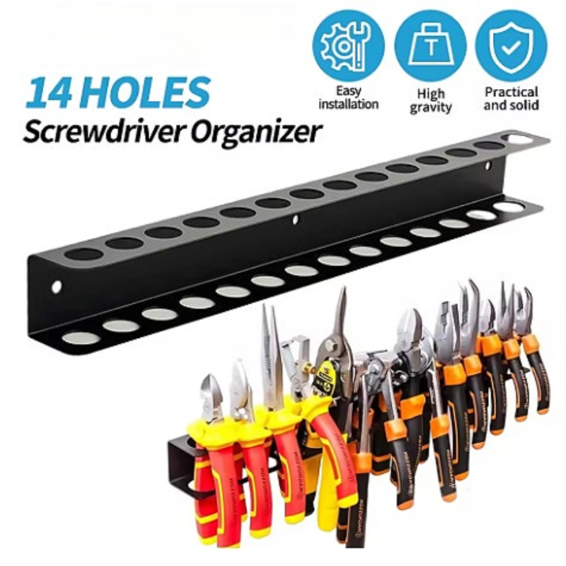 Steel Wall Mount Screwdriver W - Workshop Tools Display ulasan dan harga