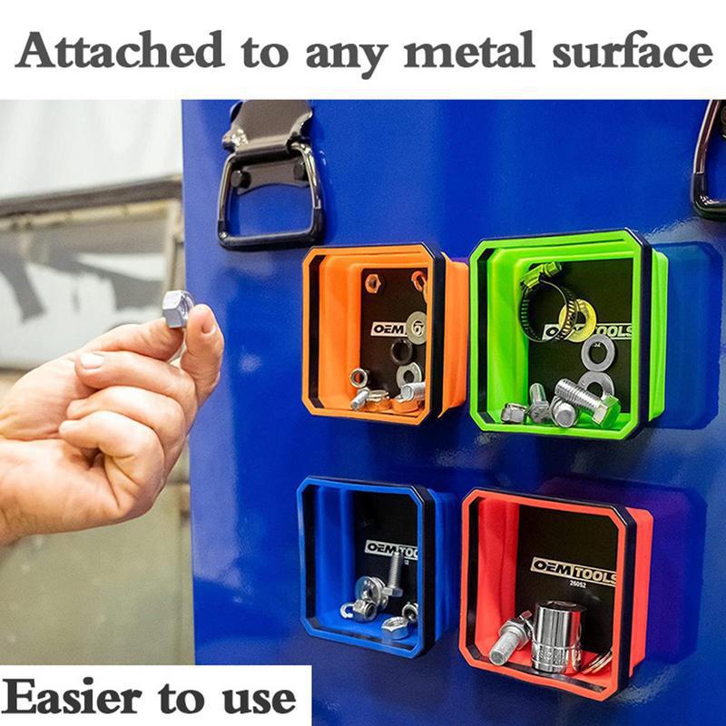 Color Square Silicone Foldable - Magnetic Parts Tray ulasan dan harga