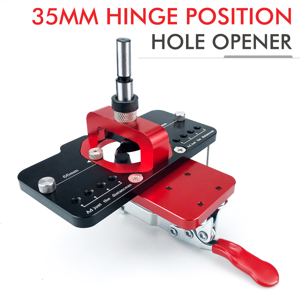 35mm Concealed Door Hinge Jig  - Pocket Hole Jig ulasan dan harga