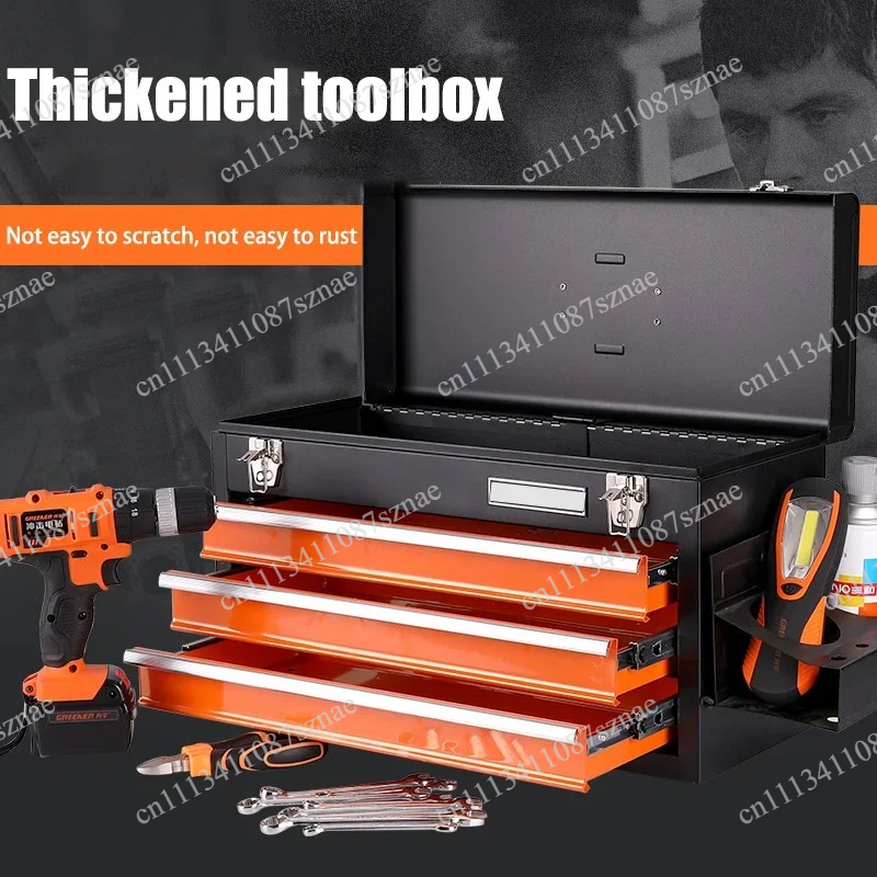 Portable 4-Drawer Tool Storage - Workshop Tools Box ulasan dan harga