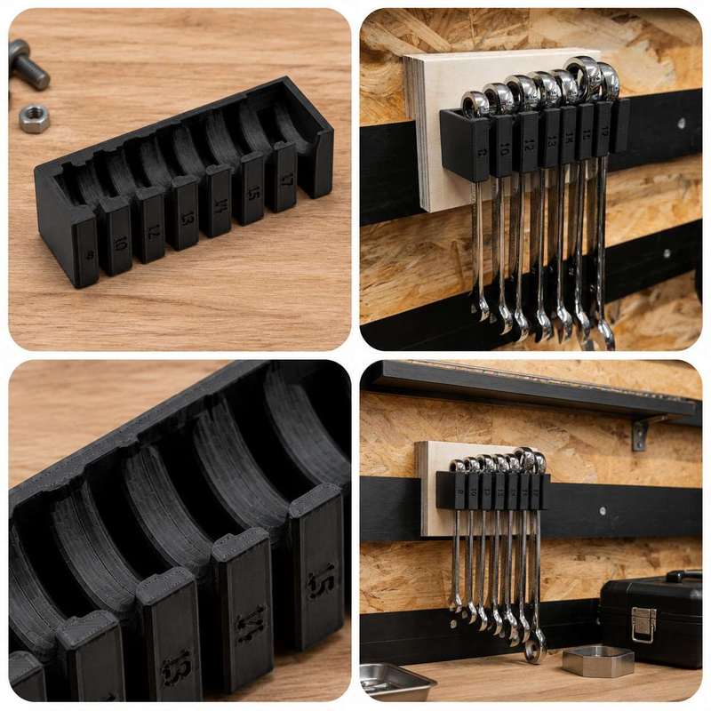 Wall Mount Wrench Organizer Ra - Workshop Tools Organizing ulasan dan harga