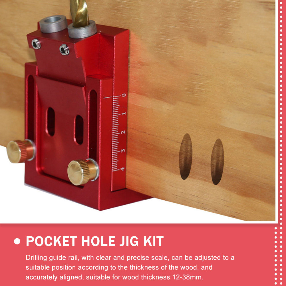 Pocket Hole Jig 1 Set 15 Degre - Pocket Hole Jig ulasan dan harga
