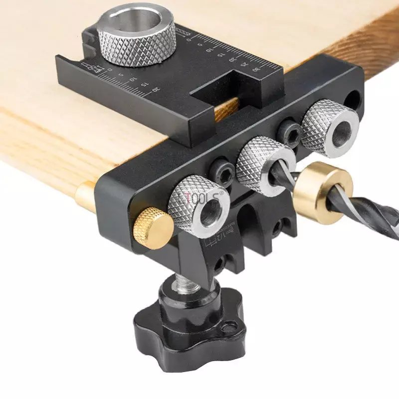 3 In1 Adjustable Doweling Jig  - Pocket Hole Jig ulasan dan harga