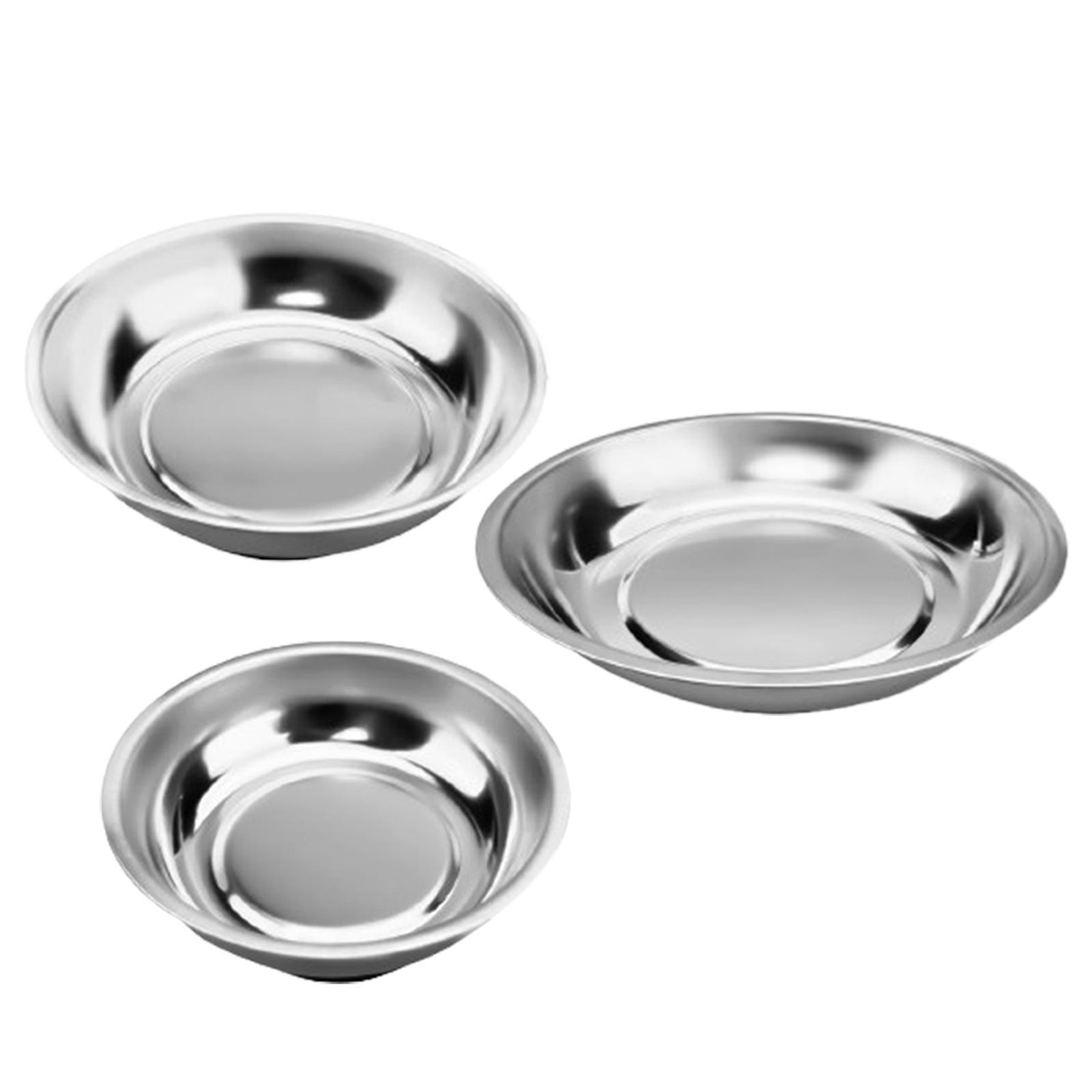 Durable Stainless Steel Round  - Magnetic Parts Tray ulasan dan harga