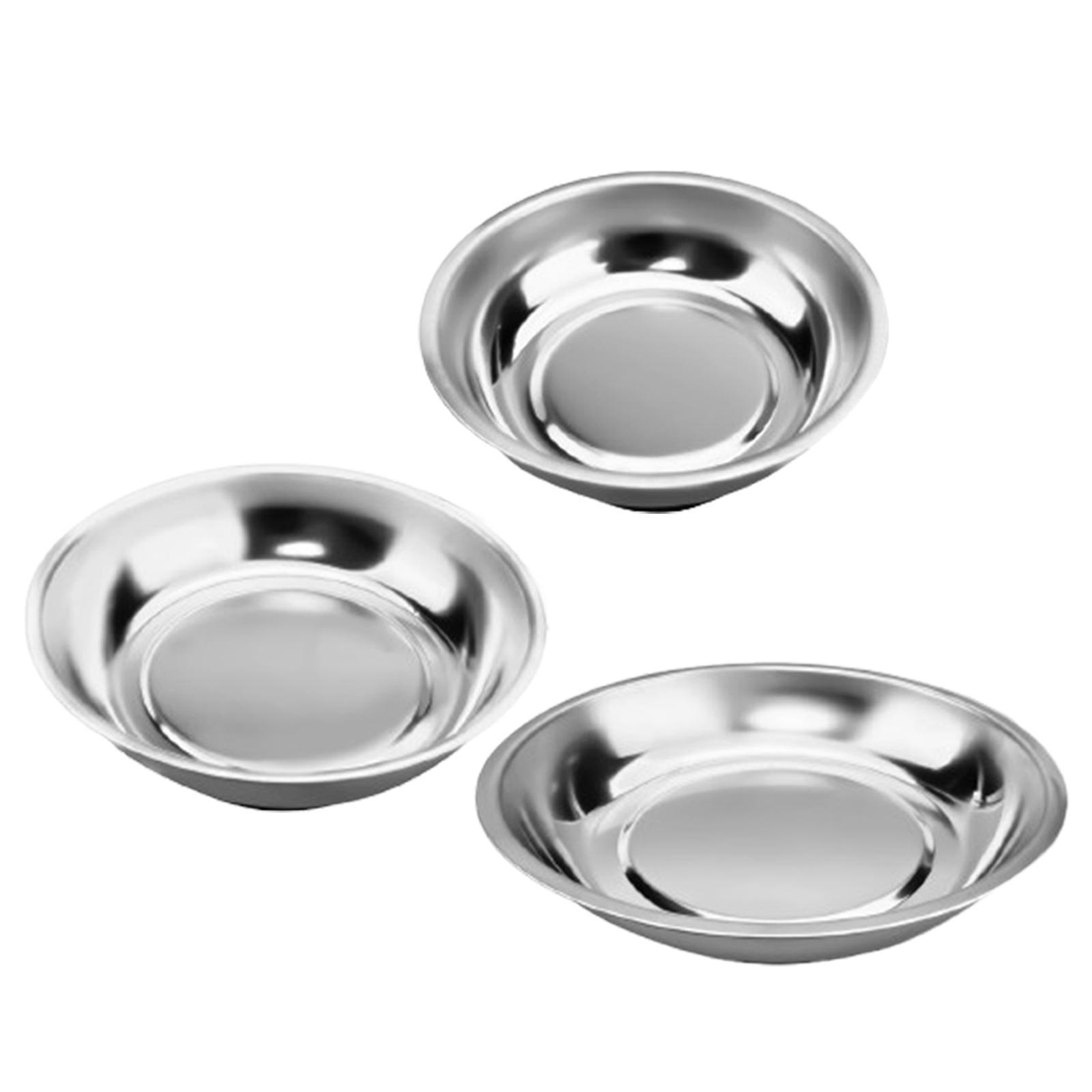 Durable Stainless Steel Round  - Magnetic Parts Tray ulasan dan harga