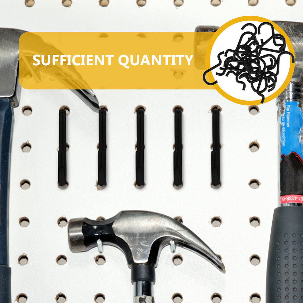 24Pcs Strong Iron Pegboard Hoo - Workshop Tools Display ulasan dan harga